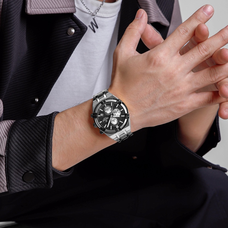 NAVIFORCE Men Quartz Chronogra - Jewelry For Watches 评论和价格