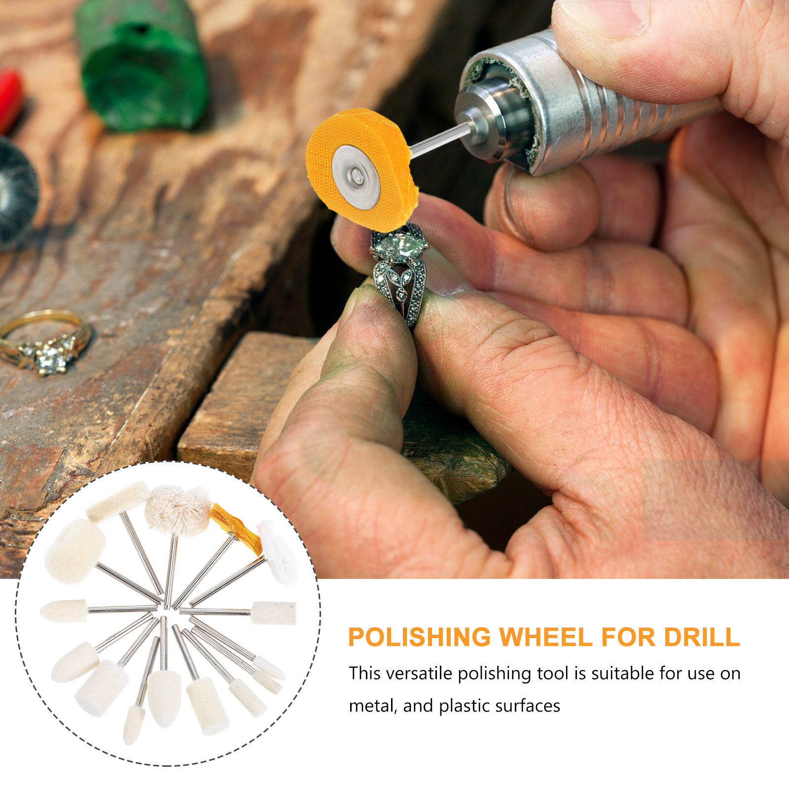 50Pcs Polishing Buffing Wheel  - Jewelry For Watches 评论和价格