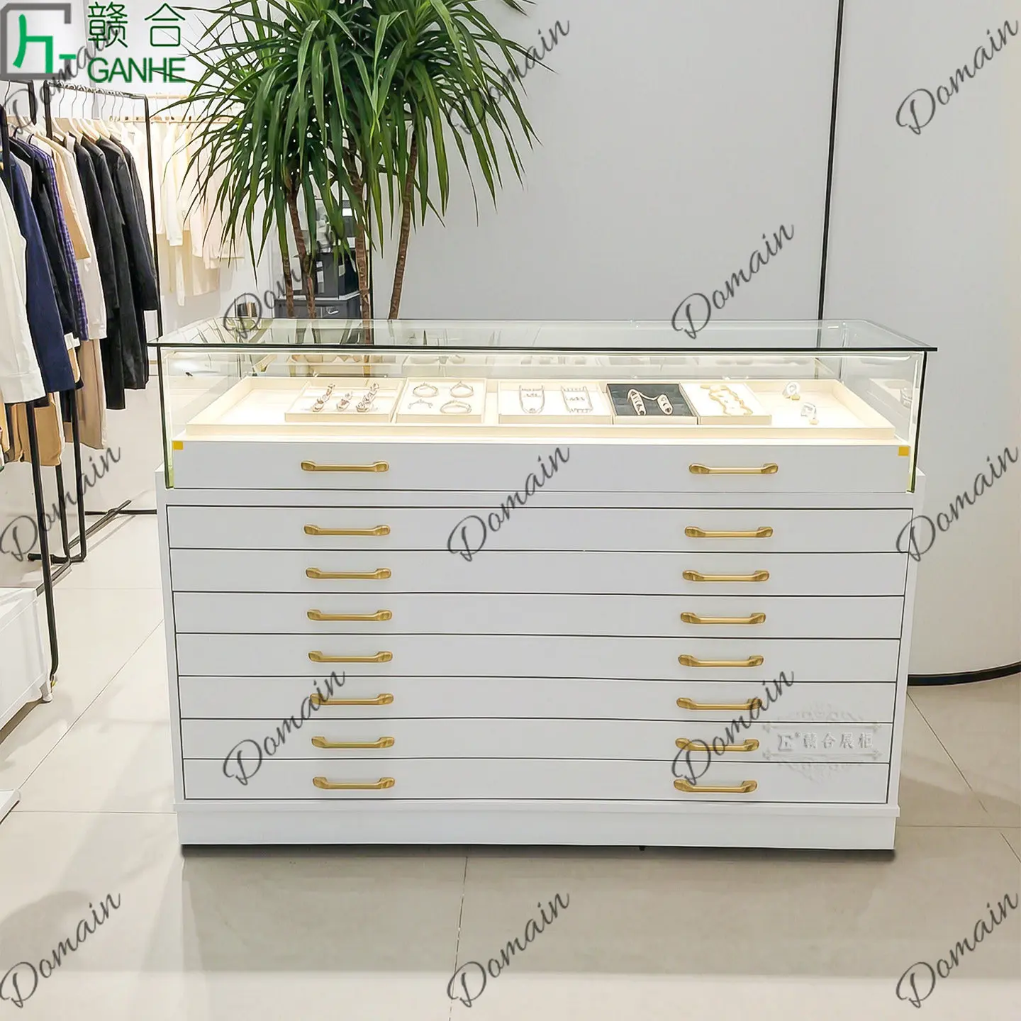 81 N Light luxury glass displa - Jewelry For Watches 评论和价格